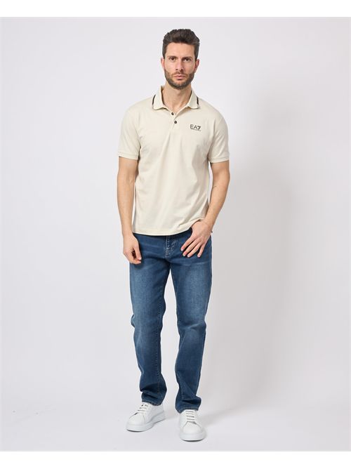 Polo uomo EA7 summer block in jersey EMPORIO ARMANI EA7 | 7M000277-AF10375U1112